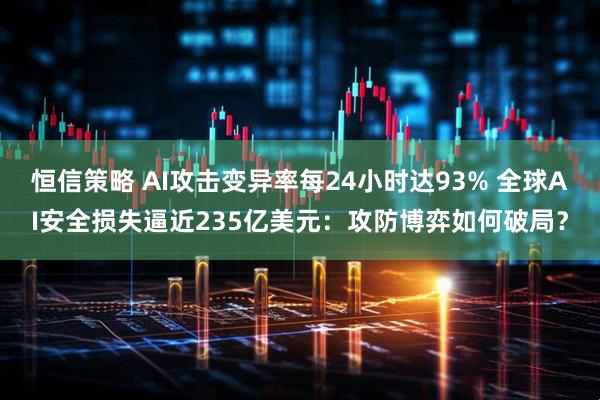恒信策略 AI攻击变异率每24小时达93% 全球AI安全损失逼近235亿美元：攻防博弈如何破局？